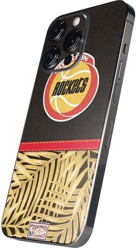 Skinit Decal Phone Skin Compatible with iPhone 15 Pro Max - Officially Licensed NBA Houston Rockets Retro Palms Design in Saudi Arabia