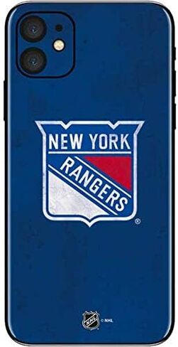 غلاف هاتف Skinit متوافق مع iPhone 11 - تصميم مرخص رسميًا من NHL New York Rangers in Saudi Arabia