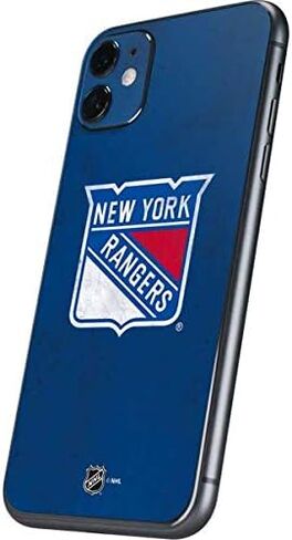 غلاف هاتف Skinit متوافق مع iPhone 11 - تصميم مرخص رسميًا من NHL New York Rangers in Saudi Arabia