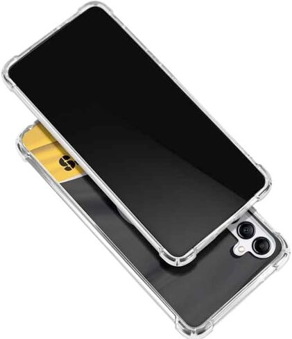 Skinit Clear Phone Case Compatible with Galaxy A15 5G - Officially Licensed NFL Pittsburgh Steelers Design in Saudi Arabia