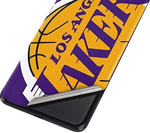 Skinit Decal Phone Skin Compatible with Samsung Galaxy S21 Plus 5G - Officially Licensed NBA Los Angeles Lakers Large Logo Design in Saudi Arabia
