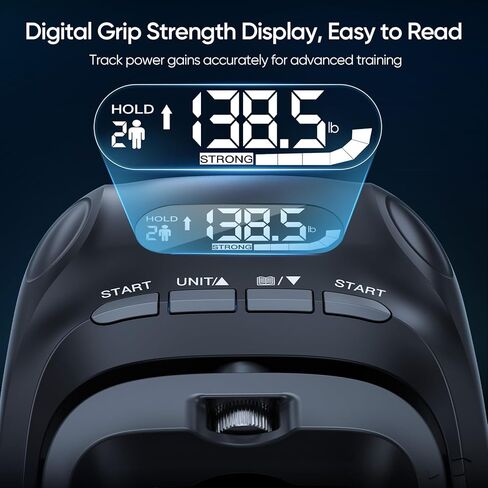 FitBeast Grip Strength Tester Set with Hand Strengthening Tools – Track Progress, Build Strength & Support Hand Recovery (3-in-1 Kit) in Saudi Arabia