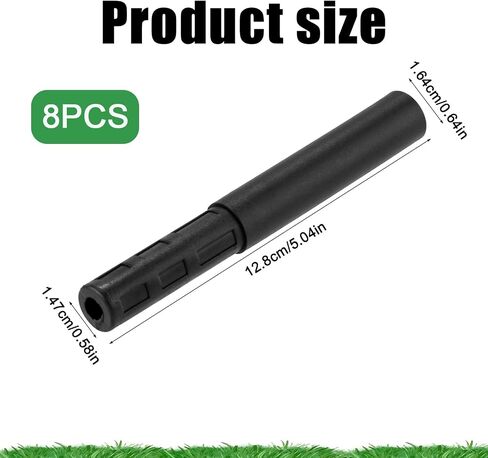 8pcs Golf Club Extensions, Golf Club Graphite Shaft Extenders Putter Shaft Extension Practical Accessories for Golfers in Saudi Arabia