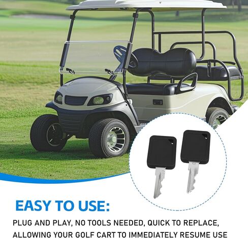 Club Car Replacement Golf Cart Key 1A & 1B, Replacement 105068002 & 101974701 in Saudi Arabia