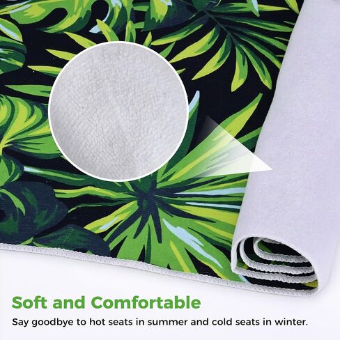 10L0L Universal Golf Cart Seat Covers/Seat Blanket for EZGO TXT/RXV & Club Car DS/Precedent, Breathable Seat Towel/Seat Cushions with Non-Slip Backing, All-Season Comfort (Not for Yamaha) in Saudi Arabia
