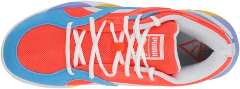 PUMA Mens TRC Blaze Court Pop Art Basketball Sneakers Shoes - Blue, Red - Size 8 M in Saudi Arabia