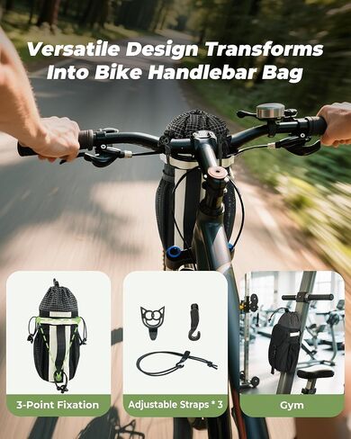 Water Bottle Holder with Strap 40/32 oz Crossbody Water Bottle Purse Bag for Women Men with Phone Pocket for Hiking Walking Gym Cycling in Saudi Arabia
