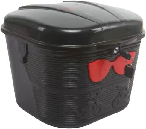 Generic Portable Bicycle Basket with Lock for Electric Bike Front Mounting in Saudi Arabia