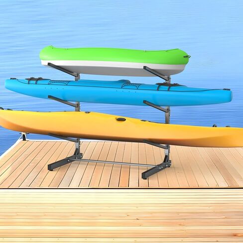 Torack Garage Floor Kayak Storage Rack ، حامل تخزين قوارب الكاياك الثقيلة ذات الطبقات الثقيلة in Kuwait