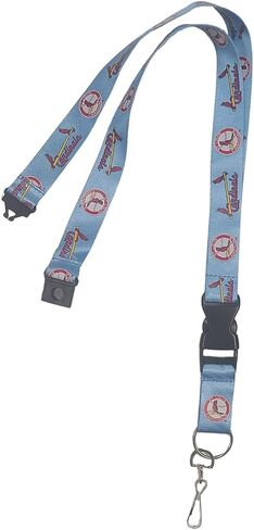 Pro Specialties Group MLB Retro Cooperstown Lanyard with Detachable Clip (St Louis Cardinals Blue) in Saudi Arabia