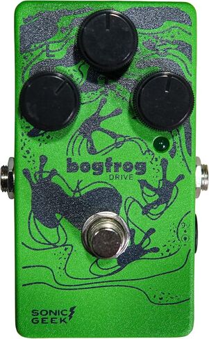 Bogfrog Guitar Overdrive Pedal Classic Circuit True Bypass Vintage Diodes for Studio & Live Performance in Saudi Arabia