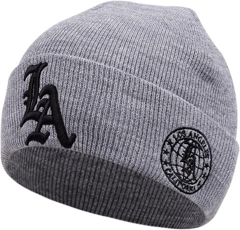 UMiCHOi Los Angeles Beanie Hats for Adults Men Women Black Gray Hat Beanie Cap for Teens Youth in Saudi Arabia