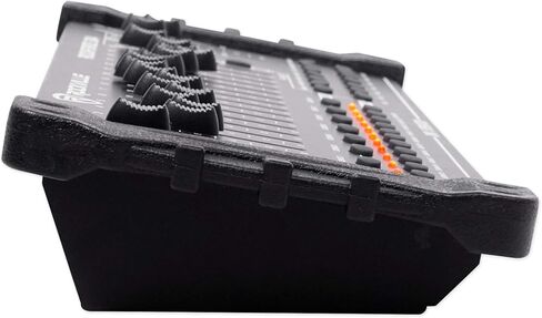 Rockville ROCKFORCE 384 Bundle: 384 Channel Light/Fog DMX Controller, DMX-WTR 2.4GHz Wireless Transmitter, DMX-WRE 2.4GHz Wireless Receiver w/9-Hour Rechargeable Battery, 3-Items in Saudi Arabia