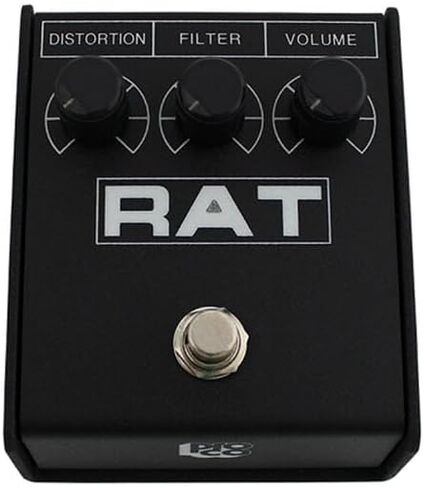 usbargainsound.com Pro Co RAT 2 Distortion/Fuzz/Overdrive Effects Pedal & 1 FREE StageMASTER SEGLL-06 6"" Right Angle to Right Angle Patch Cable, Black in Saudi Arabia