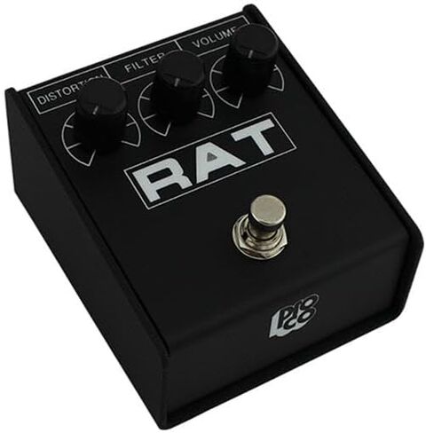 usbargainsound.com Pro Co RAT 2 Distortion/Fuzz/Overdrive Effects Pedal & 1 FREE StageMASTER SEGLL-06 6"" Right Angle to Right Angle Patch Cable, Black in Saudi Arabia