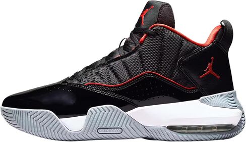 حذاء Nike Jordan Stay Loyal للرجال، أسود/أحمر تشيلي/أبيض DB2884-001، مقاس 9.5 أمريكي in Saudi Arabia