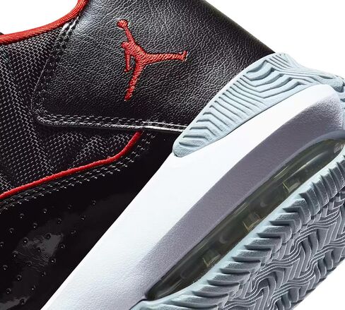 حذاء Nike Jordan Stay Loyal للرجال، أسود/أحمر تشيلي/أبيض DB2884-001، مقاس 9.5 أمريكي in Saudi Arabia