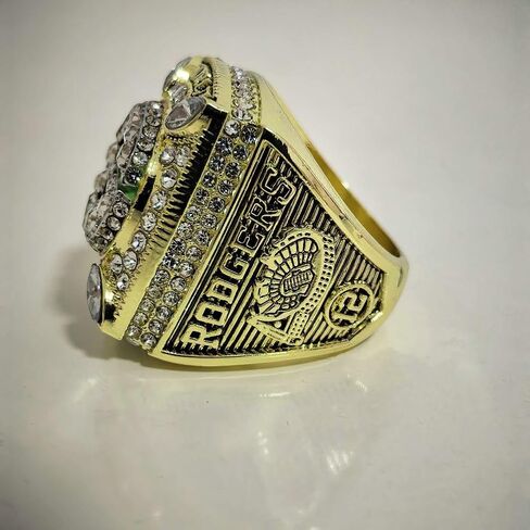 TREASURE GREEN-BAY 1996/2010 خاتم البطولة GOLD & LUXURY BLACK BOX LEGEND VICTORIOUS RARE SPORTS FAN GIFT SERIES - مجموعة عرض العطلات in Saudi Arabia