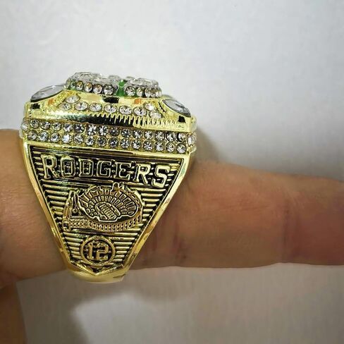 TREASURE GREEN-BAY 1996/2010 خاتم البطولة GOLD & LUXURY BLACK BOX LEGEND VICTORIOUS RARE SPORTS FAN GIFT SERIES - مجموعة عرض العطلات in Saudi Arabia