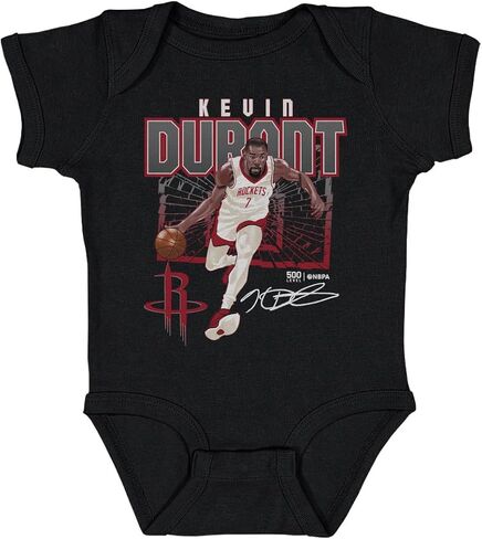 500 LEVEL Kevin Durant Houston Rockets Shattered One-Piece Infant Bodysuit in Saudi Arabia