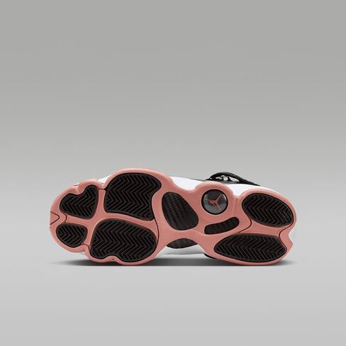 Jordan 6 Rings Big Kids' Shoes (Black/White/Anthracite/Rust Pink) in Saudi Arabia