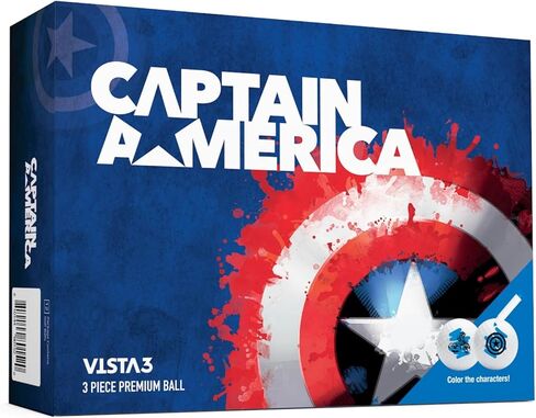 Volvik Vista3 Colored Marker Marvel Golf Balls (One Dozen) in Saudi Arabia
