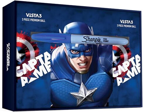 Volvik Vista3 Colored Marker Marvel Golf Balls (One Dozen) in Saudi Arabia