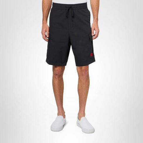 HUGO Men's Cotton Rip Stop Cargo Pocket Shorts in Saudi Arabia