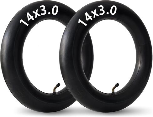 14x3.0 الأنابيب الداخلية 14x3 أنبوب الإطارات مع جذع صمام منحني للدراجات الإلكترونية 14 بوصة سميكة للدراجات البخارية دراجة كهربائية in Saudi Arabia