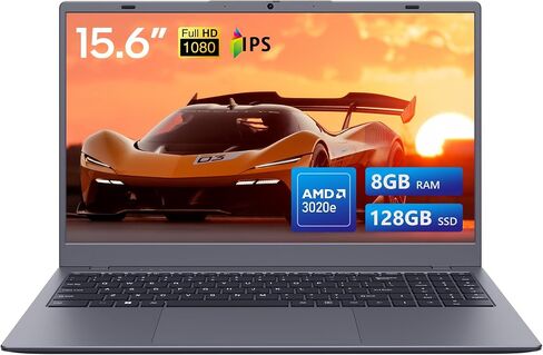 كمبيوتر الكمبيوتر المحمول ، معالج AMD Athlon يصل إلى 2.6 جيجا هرتز ، 8 جيجا بايت DDR4 RAM 128GB SSD ، عرض IPS 15.6 بوصة ، Office Pro Plus 2024 ، مثالي للدورات على الإنترنت ، العمل من المنزل ، ومشاهدة الفيديو in Saudi Arabia