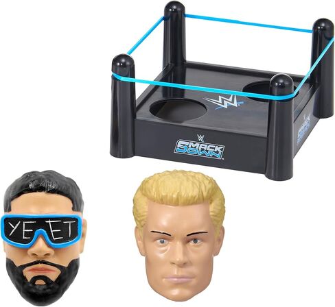 رائع! STUFF WWE: Thumb Wars: Superstars Multipack - 5 شخصيات، أبطال مصارعة الأصابع 1.5 بوصة، معركة تثبيت تنافسية صغيرة، لعبة مبتكرة، للأطفال من عمر 3 سنوات فما فوق in Kuwait