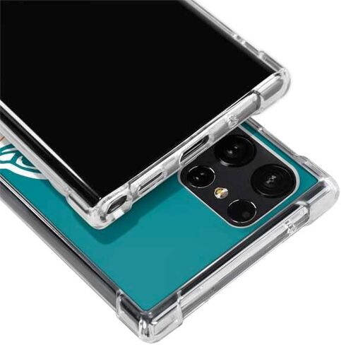Skinit Clear Phone Case Compatible with Galaxy S24 Ultra - Officially Licensed NFL Miami Dolphins Retro Logo Design in Saudi Arabia