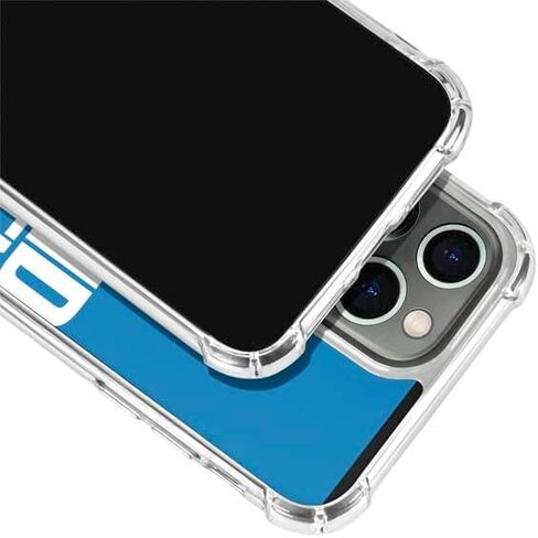 Skinit Clear Phone Case Compatible with iPhone 13 Pro Max - Officially Licensed NFL Detroit Lions Team Motto Design in Saudi Arabia