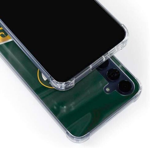 حافظة هاتف Skinit الشفافة متوافقة مع هاتف Galaxy S24 - تصميم Green Bay Packers المرخص رسميًا من NFL in Saudi Arabia