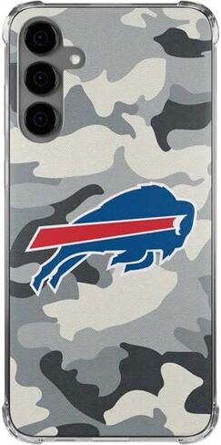 حافظة هاتف Skinit الشفافة متوافقة مع هاتف Galaxy S24 Plus - تصميم مموه مرخص رسميًا من NFL Buffalo Bills in Saudi Arabia