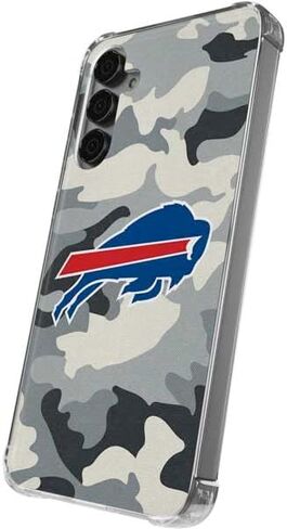حافظة هاتف Skinit الشفافة متوافقة مع هاتف Galaxy S24 Plus - تصميم مموه مرخص رسميًا من NFL Buffalo Bills in Saudi Arabia