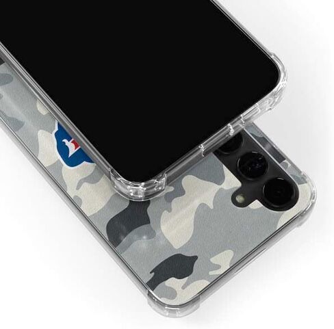 حافظة هاتف Skinit الشفافة متوافقة مع هاتف Galaxy S24 Plus - تصميم مموه مرخص رسميًا من NFL Buffalo Bills in Saudi Arabia