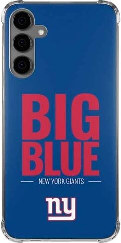 Skinit Clear Phone Case Compatible with Galaxy S24 Plus - Officially Licensed NFL New York Giants Team Motto Design in Saudi Arabia