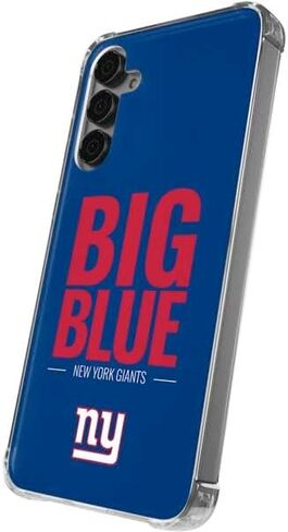 Skinit Clear Phone Case Compatible with Galaxy S24 Plus - Officially Licensed NFL New York Giants Team Motto Design in Saudi Arabia