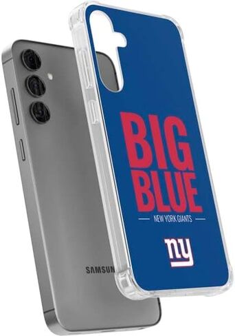 Skinit Clear Phone Case Compatible with Galaxy S24 Plus - Officially Licensed NFL New York Giants Team Motto Design in Saudi Arabia