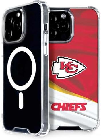 حافظة هاتف Skinit متوافقة مع MagSafe iPhone 13 Pro Max - تصميم مرخص رسميًا من NFL Kansas City Chiefs in Saudi Arabia