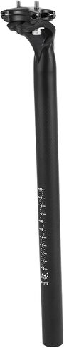 Universal 27.2x400mm Carbon Fiber Pattern Matte Black Bike Seat Posts Lightweight Bike Saddle Post Seat Tube Carbon Fiber 1 Pc in Saudi Arabia
