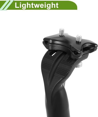 Universal 27.2x400mm Carbon Fiber Pattern Matte Black Bike Seat Posts Lightweight Bike Saddle Post Seat Tube Carbon Fiber 1 Pc in Saudi Arabia