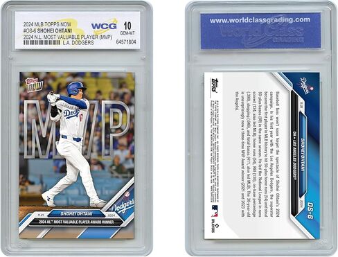 2024 MLB Topps Now SHOHEI OHTANI MVP Card #OS-6 N.L. MVP - Certified GEM Mint 10 in Saudi Arabia