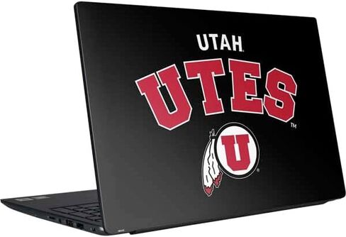 Skinit Decal Laptop Skin Compatible with Dell Vostro 15 5590 - Officially Licensed Utah Utes Logo Design in Saudi Arabia