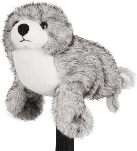 Big Crazy Funny Driver Headcover, Fairway Wood Hybrid Headcover, Golf Head Covers with Long Neck, Animal Plush Golf Club Covers, Golf Club Protector, and Funny Present in Kuwait