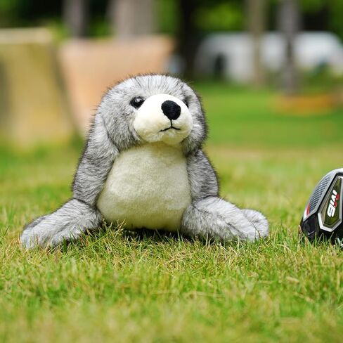 Big Crazy Funny Driver Headcover, Fairway Wood Hybrid Headcover, Golf Head Covers with Long Neck, Animal Plush Golf Club Covers, Golf Club Protector, and Funny Present in Kuwait