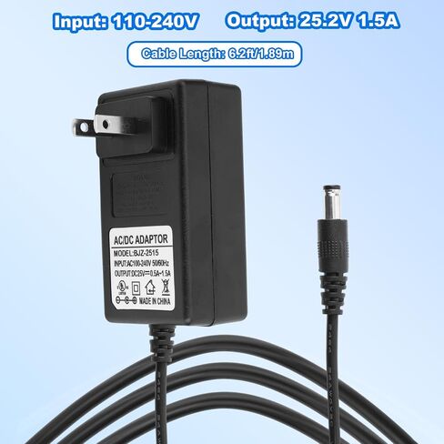 25.2V Scooter Charger for Ninebot, Compatible with Segway Ninebot C2/C2 Pro/E2/E2 Plus/ZING C8/C10/C20 eKickScooter Replacement for Gyroor H30 Scooter Charger Adapter in Saudi Arabia