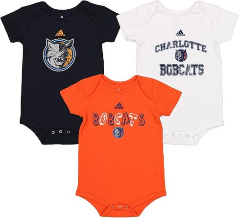 Outerstuff NBA Infant (12M-24M) شارلوت بوبكاتس 3 عبوات زاحفة in Saudi Arabia