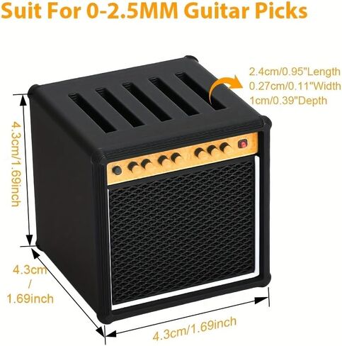Guitar Pick Display Holder - Stylish Organizer for Music Enthusiasts and Musicians in Saudi Arabia